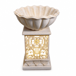 Classical Scallop-Bowl Pedestal Basin product on white background