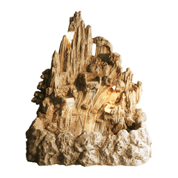 Large Artificial Rockery Waterfall Fountain product on white background