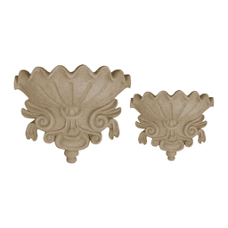Classical Shell-Shaped Wall Fountain Basin product on white background