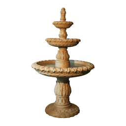 Classical Three-Tier Ornamental Garden Fountain product on white background