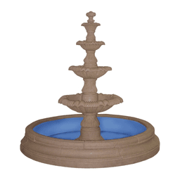 Classical Four-Tier Round Garden Fountain product on white background