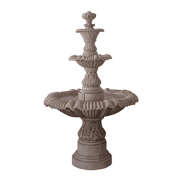 Classical European Three-Tier Garden Fountain product on white background