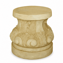 Classical Acanthus Scroll Garden Pedestal product on white background