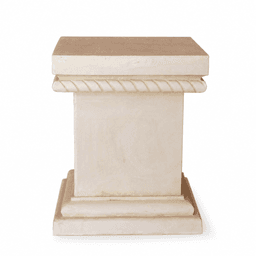 Classical Square Garden Sculpture Pedestal product on white background