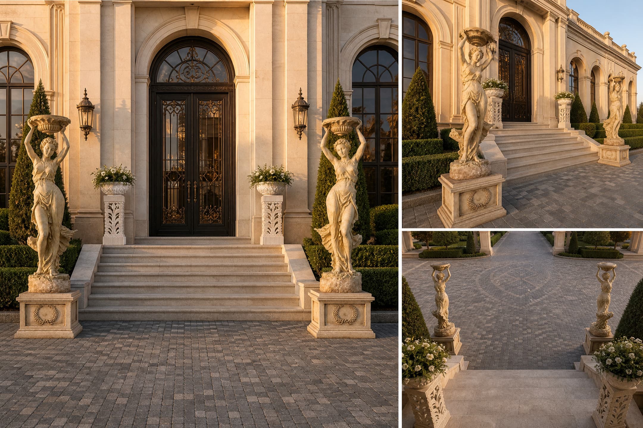 Hotel Arrival Entrance — maiden-pair (day)