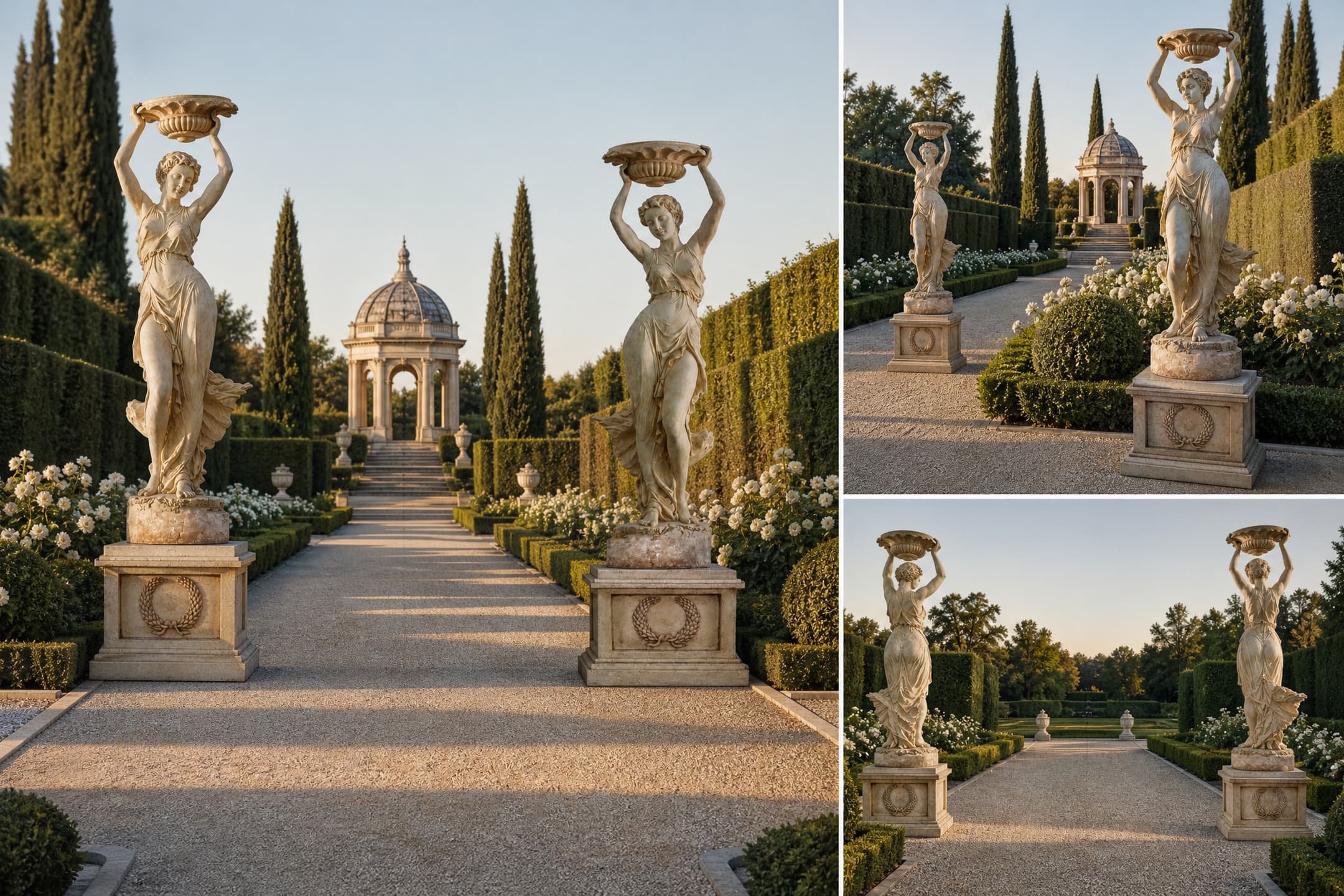 Formal Garden Axis — maiden-pair (day)