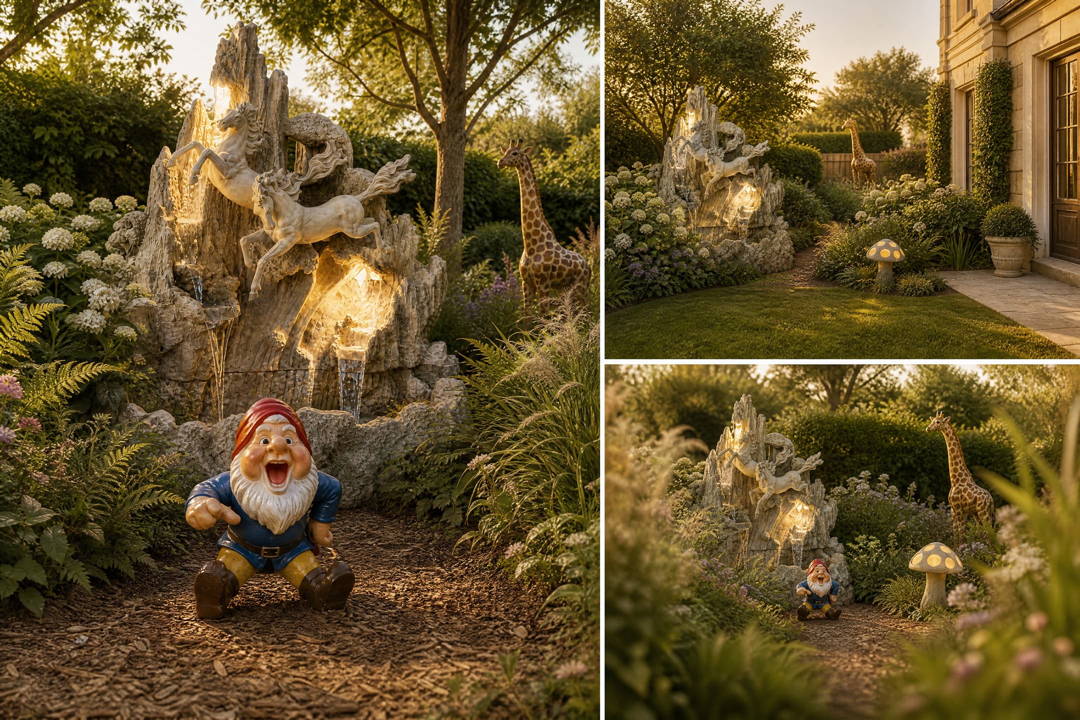 Family Themed Garden — dwarf-path (day)