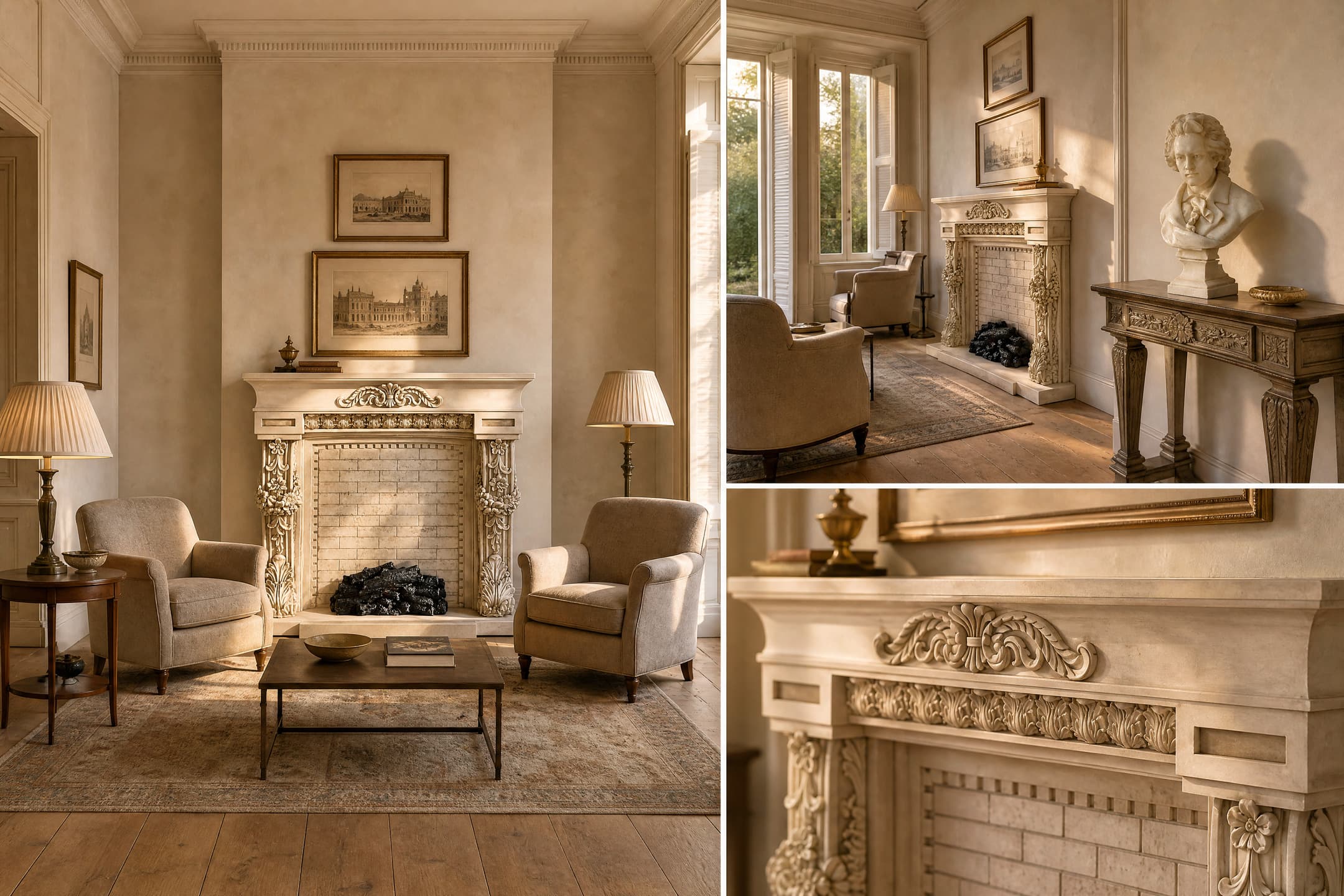 Interior Lounge & Lobby — chimney-breast (day)